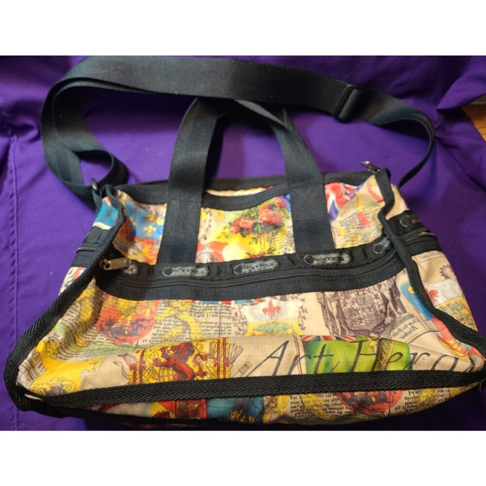 LeSportsac Boston bag 2WAY travel bag with pouch